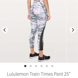 Lululemon train times 25”